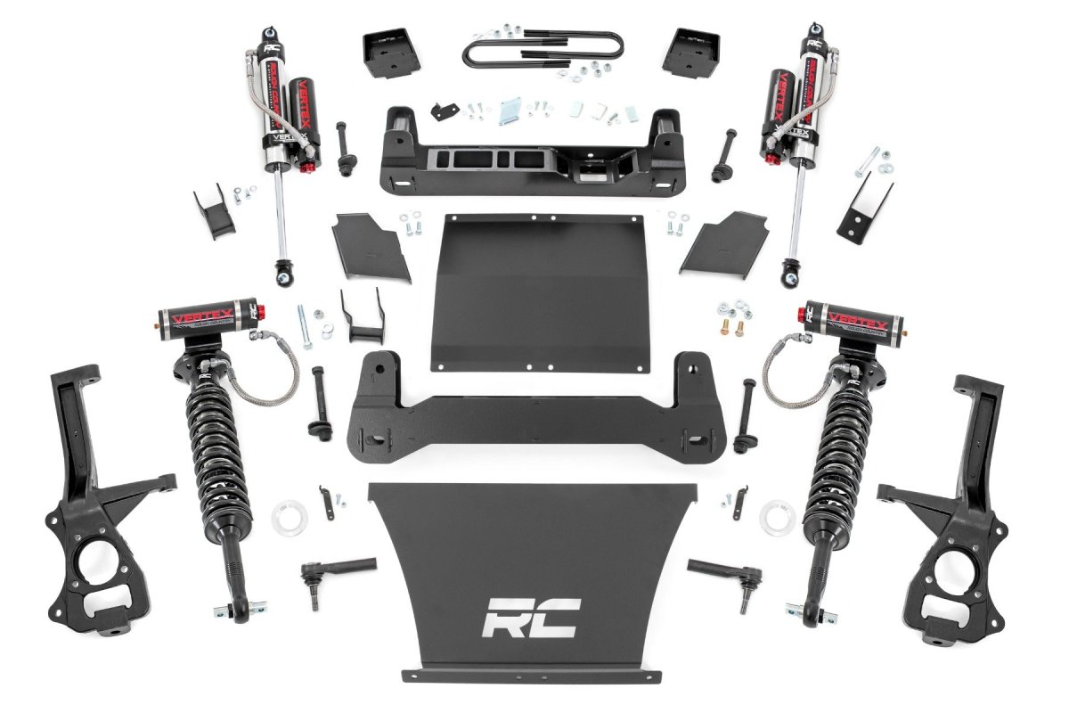 GMC Sierra 1500 Suspension Lift Kit - Rear - Rough Country - Mono Leaf Rear | Vertex - 2025+
